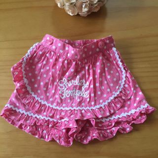 シャーリーテンプル(Shirley Temple)の✨ShirleyTempleシャーリーテンプル♡水玉エプロンショートパンツ80✨(パンツ)