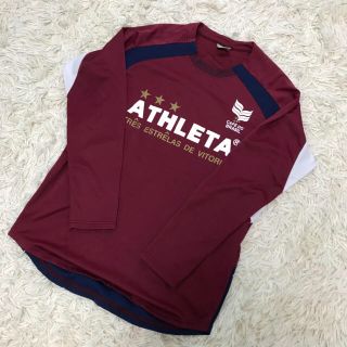 アスレタ(ATHLETA)の美品 アスレタ 長袖サッカーシャツ(ウェア)