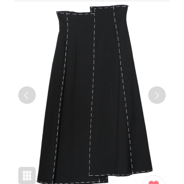 Ameri VINTAGE(アメリヴィンテージ)のamerivintage STITCH PANEL SKIRT  レディースのスカート(ロングスカート)の商品写真