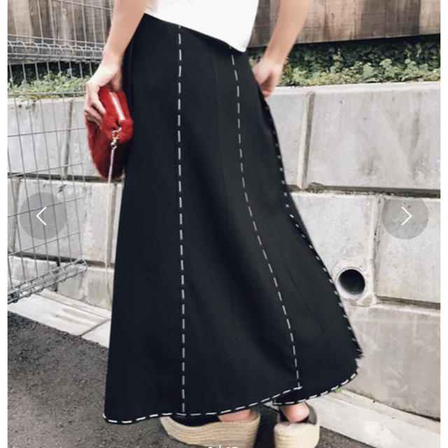 Ameri VINTAGE(アメリヴィンテージ)のamerivintage STITCH PANEL SKIRT  レディースのスカート(ロングスカート)の商品写真