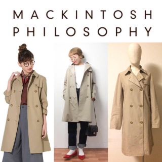 マッキントッシュフィロソフィー(MACKINTOSH PHILOSOPHY)の【MACKINTOSH PHILOSOPHY】耐久撥水クロス／トレンチコート(トレンチコート)