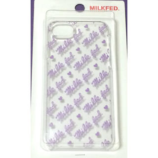 ミルクフェド(MILKFED.)の新品/ミルクフェド iphoneケース/カバー ライトパープル(iPhoneケース)