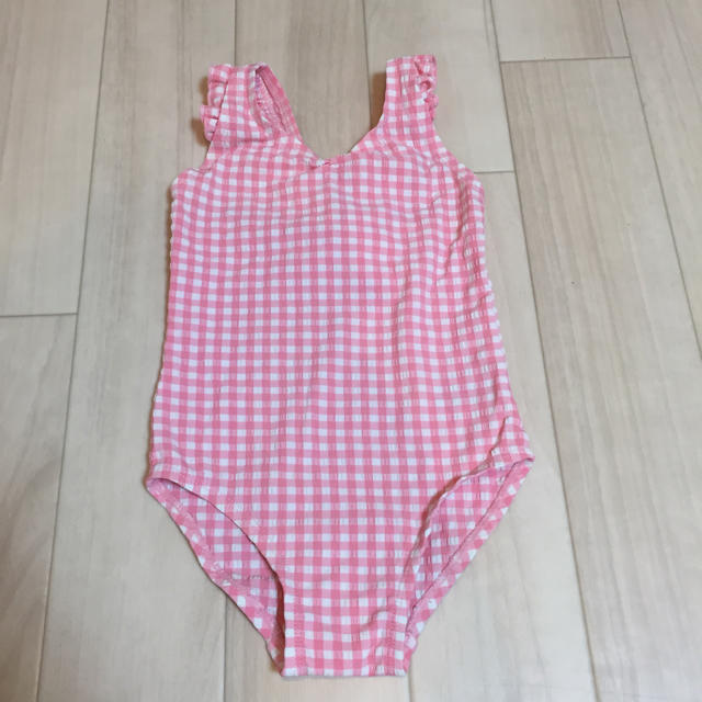 NEXT(ネクスト)のnext  ギンガムチェック 水着 90 キッズ/ベビー/マタニティのキッズ服女の子用(90cm~)(水着)の商品写真