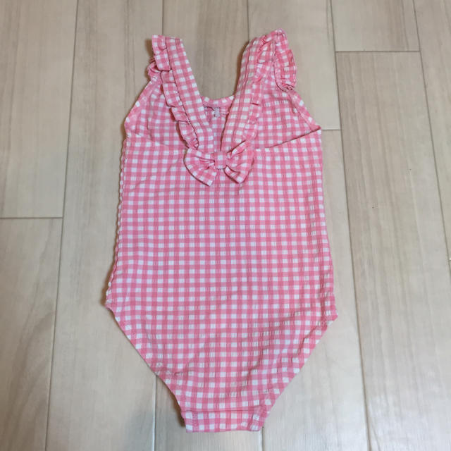 NEXT(ネクスト)のnext  ギンガムチェック 水着 90 キッズ/ベビー/マタニティのキッズ服女の子用(90cm~)(水着)の商品写真