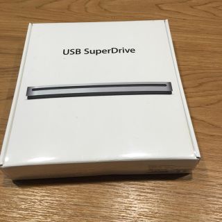 マック(Mac (Apple))のApple  USB SuperDrive 未開封(PC周辺機器)