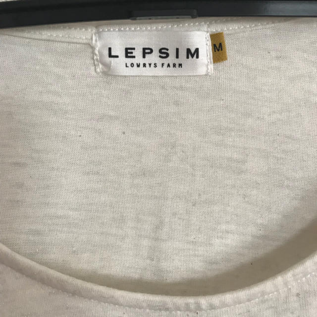 LEPSIM(レプシィム)のレプシム   ラメロングタンクトップ  カットソー レディースのトップス(タンクトップ)の商品写真