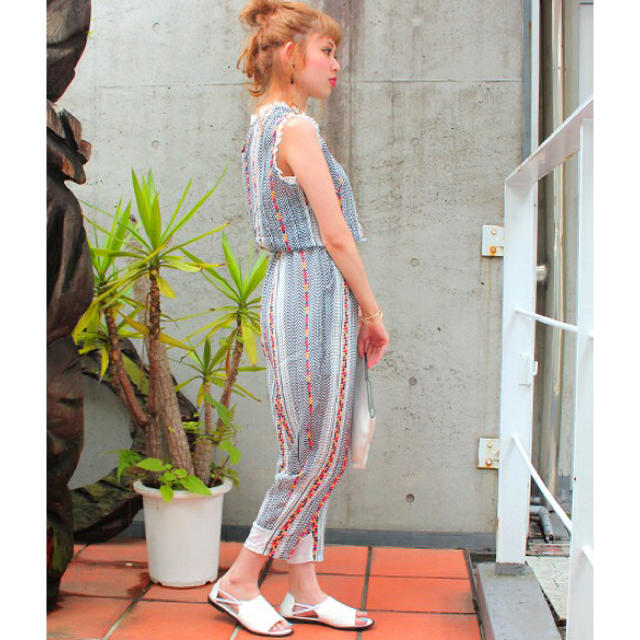 ANAP(アナップ)のCille Anap レトロ柄TOPS&パンツ レディースのレディース その他(セット/コーデ)の商品写真