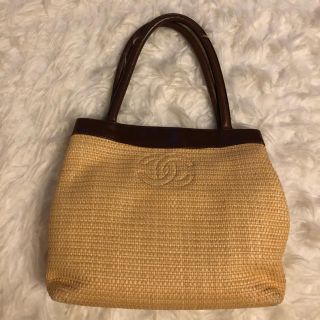 シャネル(CHANEL)のシャネル かごバッグ(かごバッグ/ストローバッグ)