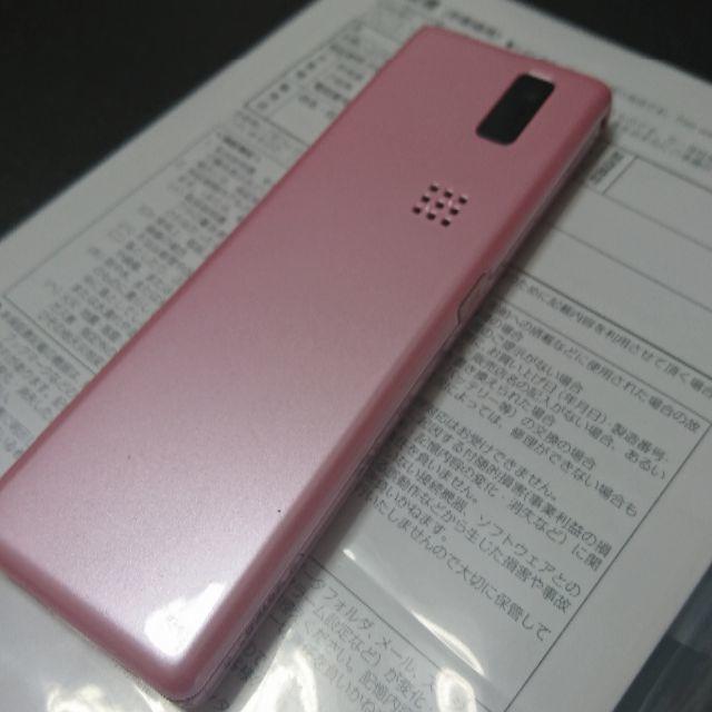 中古　PHS 京セラ LIBERIO 401KC ピンク　付属品完璧 スマホ/家電/カメラのスマートフォン/携帯電話(PHS本体)の商品写真