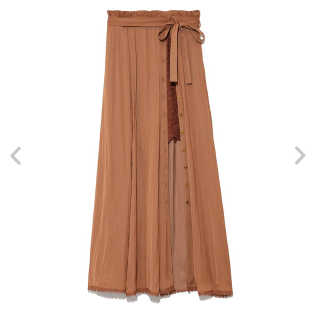 Lily Brown(リリーブラウン)のLily Brown ラップスカート付きし レディースのスカート(ロングスカート)の商品写真