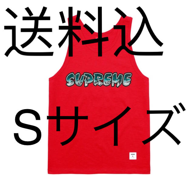 Supreme(シュプリーム)のシュプリーム タンクトップ S Tシャツ レッド 赤 メンズのトップス(タンクトップ)の商品写真