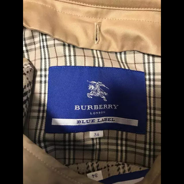 BURBERRY BLUE LABEL(バーバリーブルーレーベル)のかんこ7955様専用 バーバリー トレンチコート レディースのジャケット/アウター(トレンチコート)の商品写真