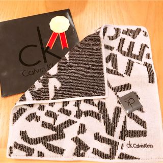 カルバンクライン(Calvin Klein)のカルバンクライン ハンドタオル ハンカチ CK(ハンカチ/ポケットチーフ)