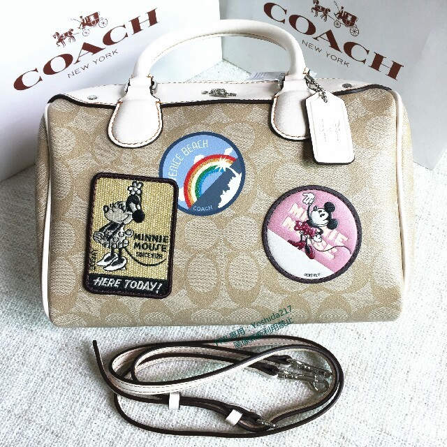 COACH(コーチ)の新作COACHコーチ2wayバッグ F29357 ディズニーコラボアメリカ限定A レディースのバッグ(ショルダーバッグ)の商品写真