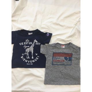 エドウィン(EDWIN)の男の子 Tシャツ2枚セット(Tシャツ/カットソー)