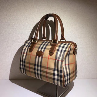 バーバリー(BURBERRY)のburberrys ハンドバッグ ボストンバッグ オールド ヴィンテージ(ボストンバッグ)