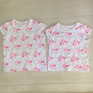 ユニクロ(UNIQLO)のミニーTシャッセット♡(Ｔシャツ)