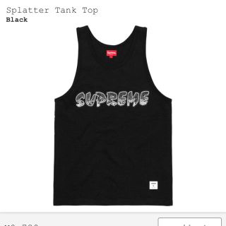 シュプリーム(Supreme)の Supreme tanktop  S(タンクトップ)