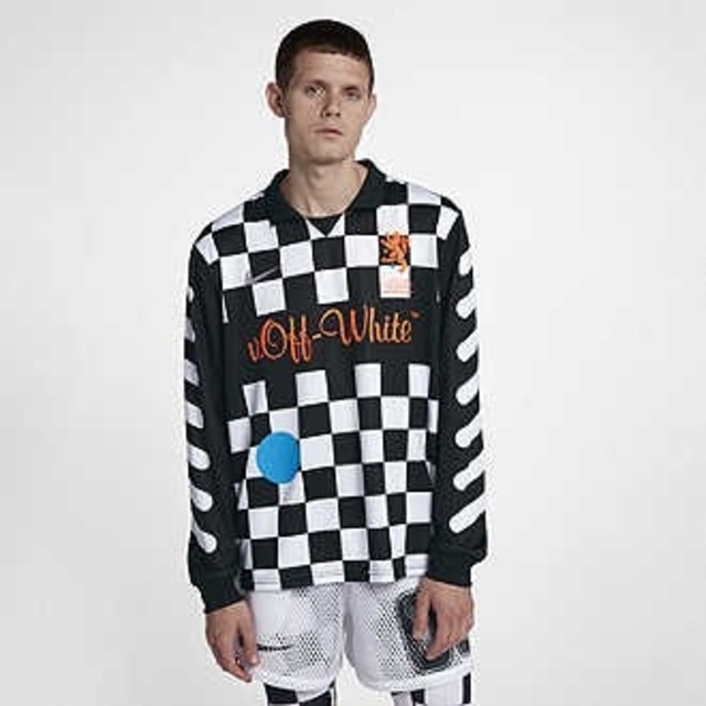 NIKE × OFF-WHITE FOOTBALL JERSEY M