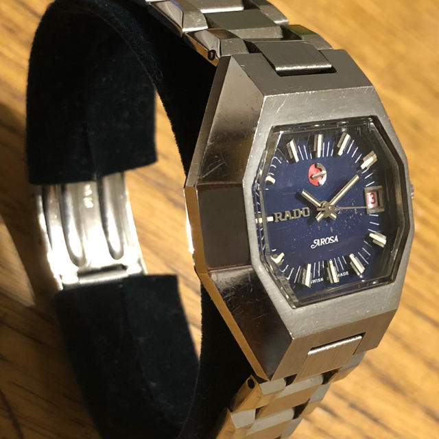 RADO(ラドー)ののりくん様専用‼️ RADO ラドー アローザ　オクタゴン 稼働品　純正ブレス メンズの時計(腕時計(アナログ))の商品写真