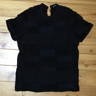 コムデギャルソン(COMME des GARCONS)のtricot COMME des GARCONS/パッチワーク 半袖 ニットソー(ニット/セーター)