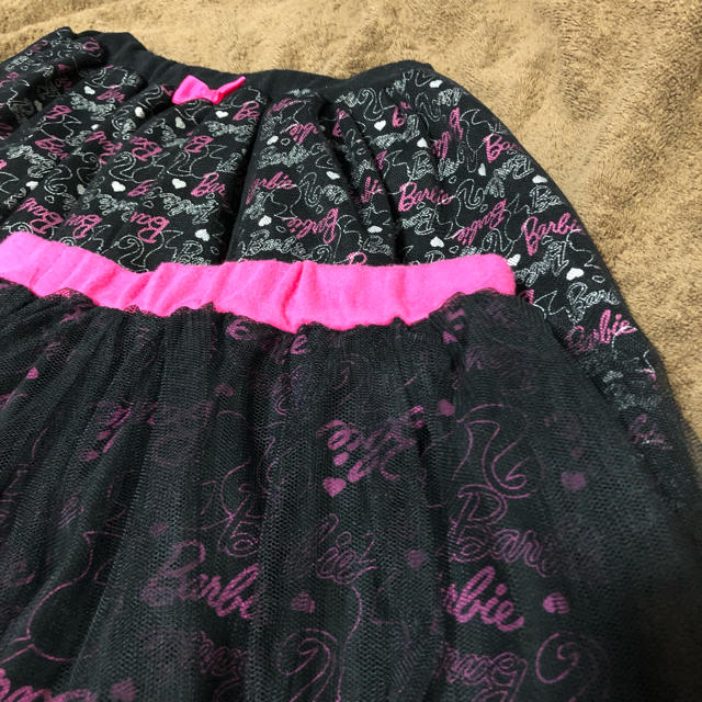 Barbie(バービー)のBarbie(バービー)キッズスカート2点 キッズ/ベビー/マタニティのキッズ服女の子用(90cm~)(スカート)の商品写真