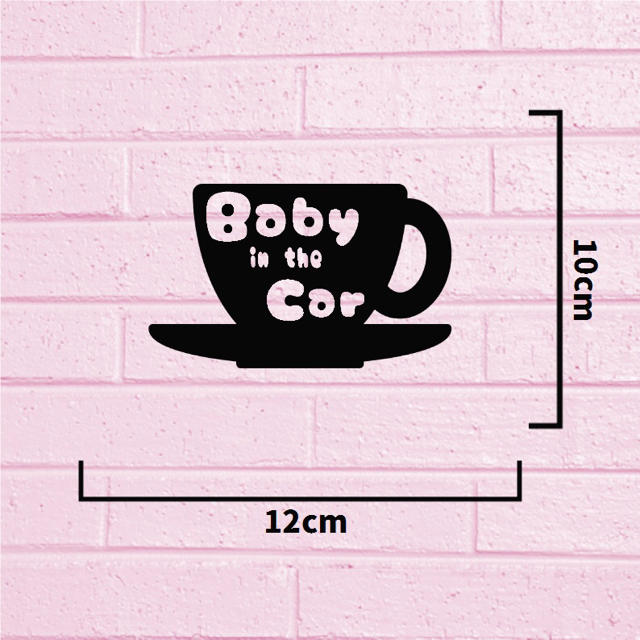 【新作商品】Baby in the Carステッカーシール キッズ/ベビー/マタニティの外出/移動用品(その他)の商品写真