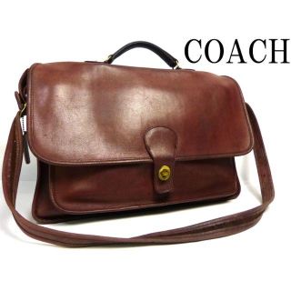 コーチ(COACH)のオールドコーチ OLD COACH 2WAY ショルダーバッグ(赤紫)(ショルダーバッグ)