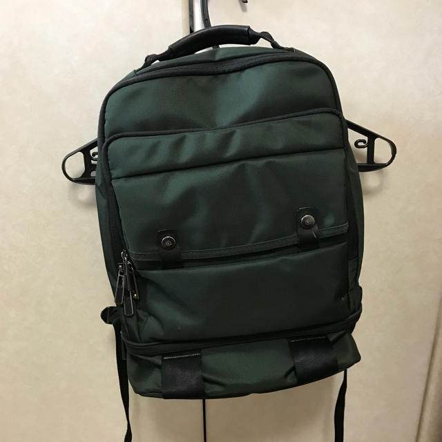 ★極美品★ ace エース 3way リュック ビジネスバッグ ナイロン カーキ