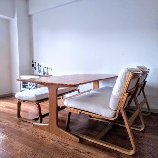 ムジルシリョウヒン(MUJI (無印良品))のサンダーマン様 専用(ダイニングテーブル)