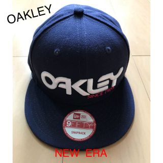 オークリー(Oakley)のオークリー★OAKLEY★フラットビルキャップ★NEWERA★新品★ネイビー(キャップ)