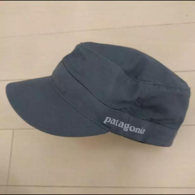 patagonia(パタゴニア)のパタゴニア ワークキャップ カデットキャップ サイズS グレー 美品 レディースの帽子(キャップ)の商品写真