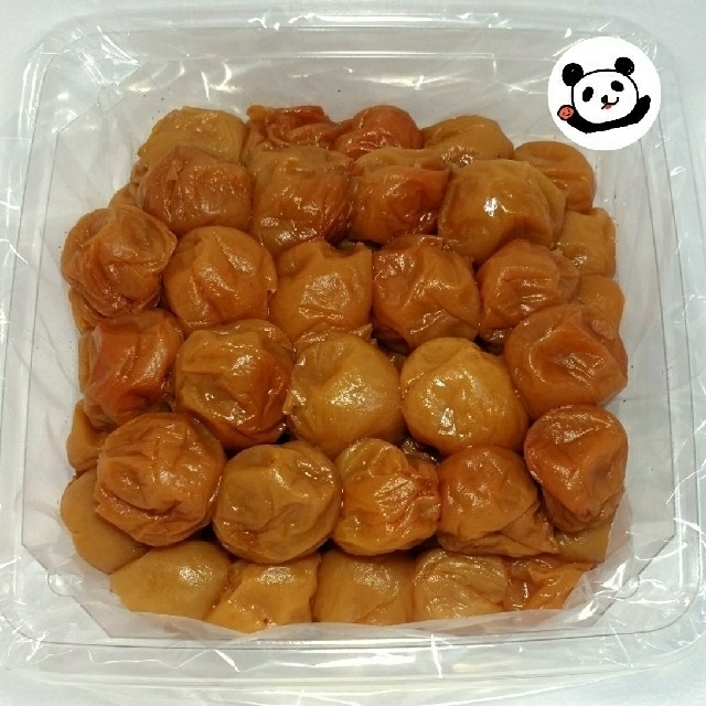 うす塩味 南高梅 つぶれ梅 1kg×2 ⑥⑧ 実物画像です 食品/飲料/酒の加工食品(漬物)の商品写真