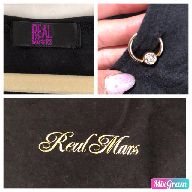 MA＊RS(マーズ)のREAL MA＊RS リング付きＴシャツ♡ レディースのトップス(Tシャツ(半袖/袖なし))の商品写真