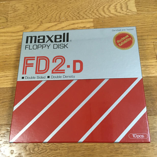 マクセル(maxell)の未開封 Maxell FLOPPY DISK FD2D 8インチ10枚入り(その他)