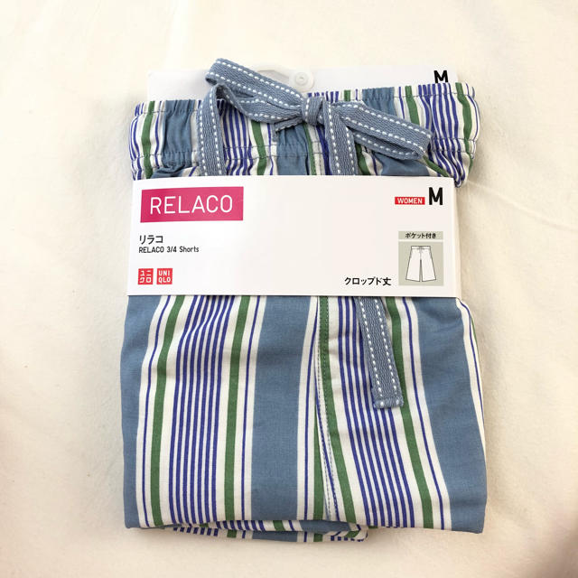 UNIQLO(ユニクロ)のユニクロ リラコ クロップド丈☆新品 レディースのルームウェア/パジャマ(ルームウェア)の商品写真