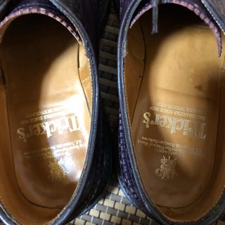 Tricker's コードバン バーガンディ size 7