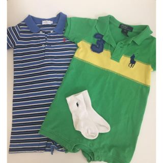 ラルフローレン(Ralph Lauren)のラルフローレン ロンパース 2枚セット(ロンパース)