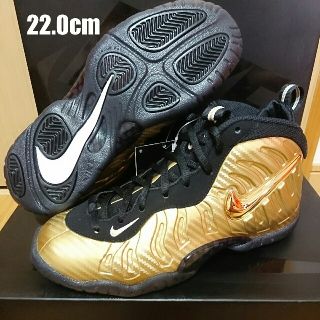 ナイキ(NIKE)の22cm NIKE リトル ポジット PRO POSITE 人気のゴールド！(スニーカー)