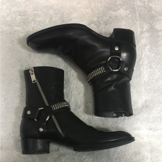 サンローラン(Saint Laurent)のエディ初期 13AWチェーンリングブーツ(ブーツ)