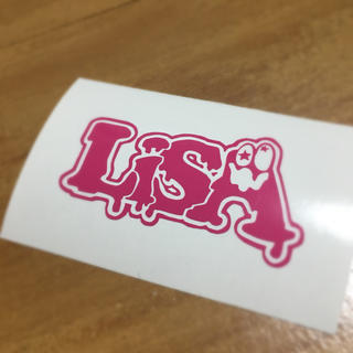Lisa ネーム ロゴ カッティング ステッカー リサの通販 By プロフ 商品詳細は必読です ラクマ