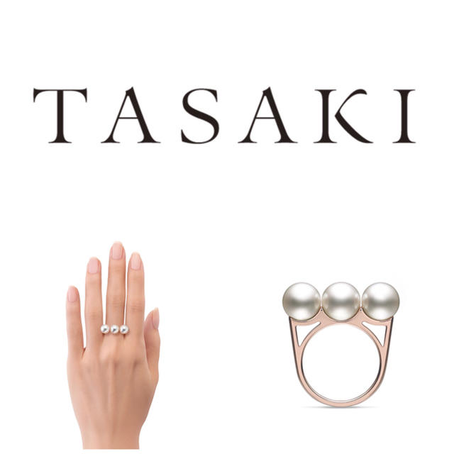 TASAKI - TASAKIタサキ バランス エラ リング 8号 サクラゴールド