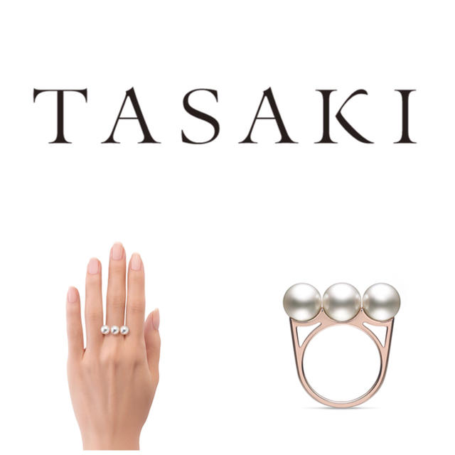 TASAKI - TASAKIタサキ バランス エラ リング 8号 サクラゴールドの通販 by カワウソ's shop｜タサキならラクマ