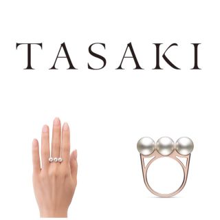 タサキ(TASAKI)のTASAKIタサキ バランス エラ リング 8号 サクラゴールド(リング(指輪))