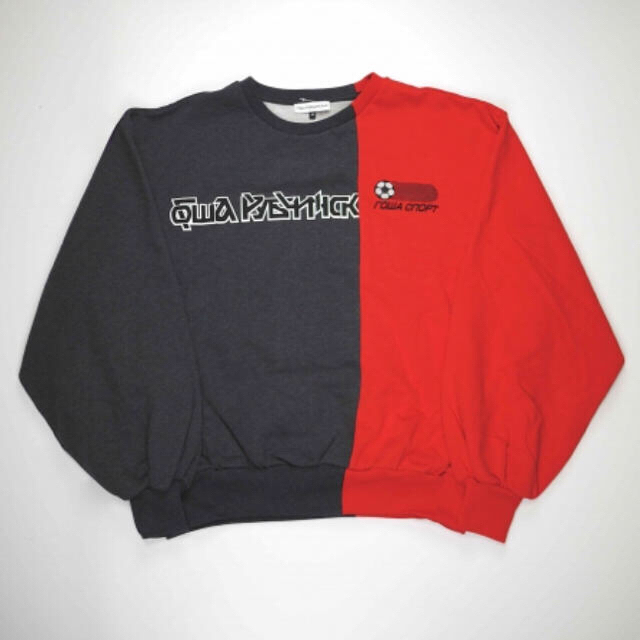 ゴーシャラブチンスキー スウェット combo logo sweat 18ss