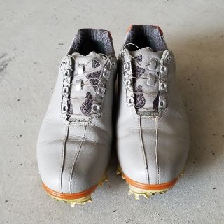 フットジョイ(FootJoy)のフットジョイ DNA BOA ★中古シューズ★25.5cm★グレー／オレンジ

(シューズ)