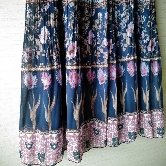 axes femme(アクシーズファム)のaxes 花柄スカート レディースのスカート(ロングスカート)の商品写真
