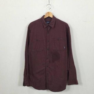 パタゴニア(patagonia)のパタゴニア シャツ レッド チェック柄 M patagonia 160828(シャツ)