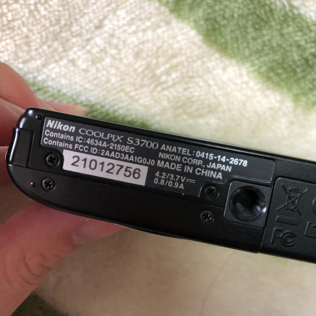 Nikon(ニコン)のNIKON coolpix s3700  スマホ/家電/カメラのカメラ(コンパクトデジタルカメラ)の商品写真