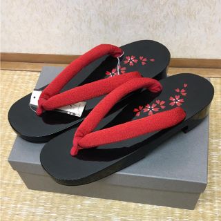 新品 てんらんぼう 天藍坊 女性用 桐下駄 浴衣 ゆかた(下駄/草履)